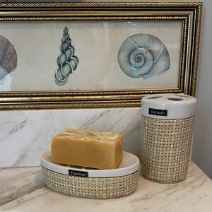 NEW WITHOUT TAGS=Harman Soap Dish & Toothbrush Holder